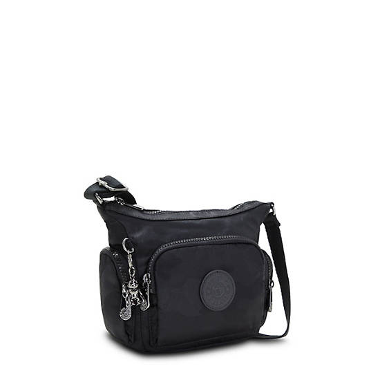 Torba Crossbody Kipling Gabbie Mini Czarne Camo | PL 2093AH